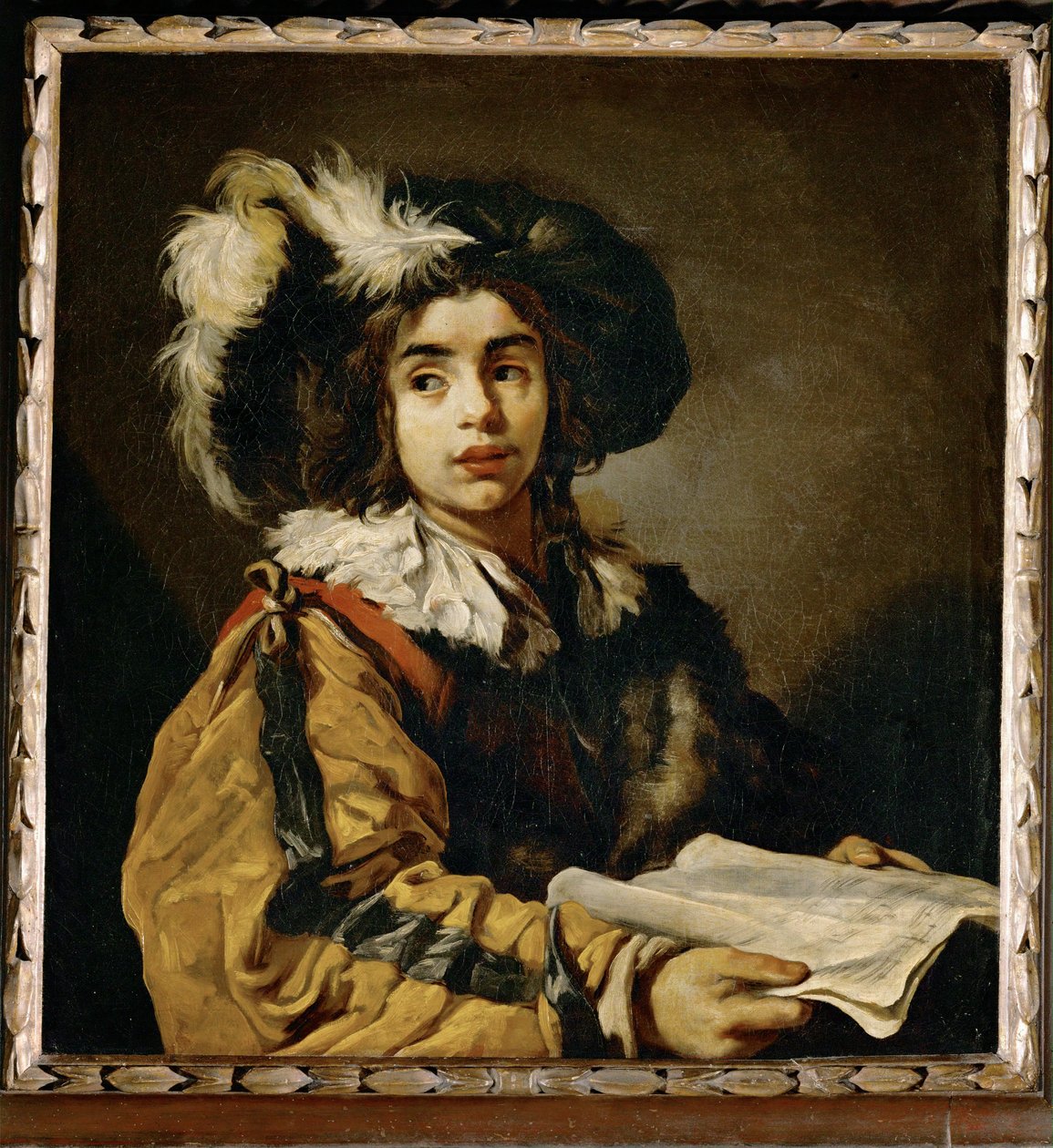 Le jeune chanteur - The young singer … - Claude Vignon