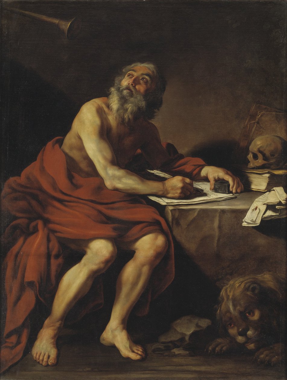 La Vision de saint Jérôme - Claude Vignon