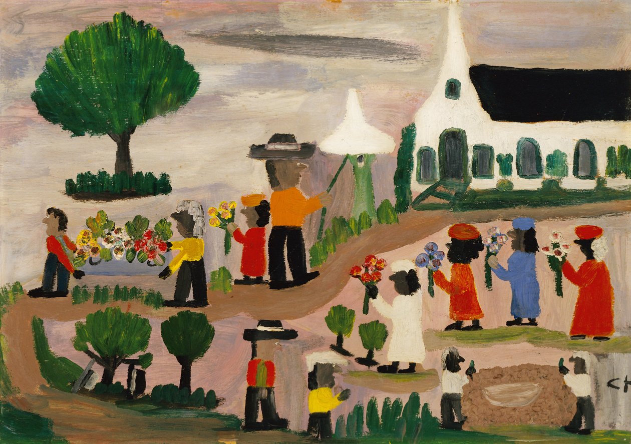 Cortège funèbre - Clementine Hunter