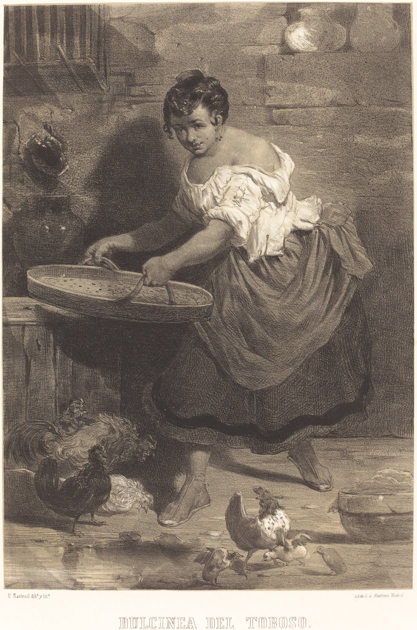 Dulcinée du Toboso - Célestin Nanteuil