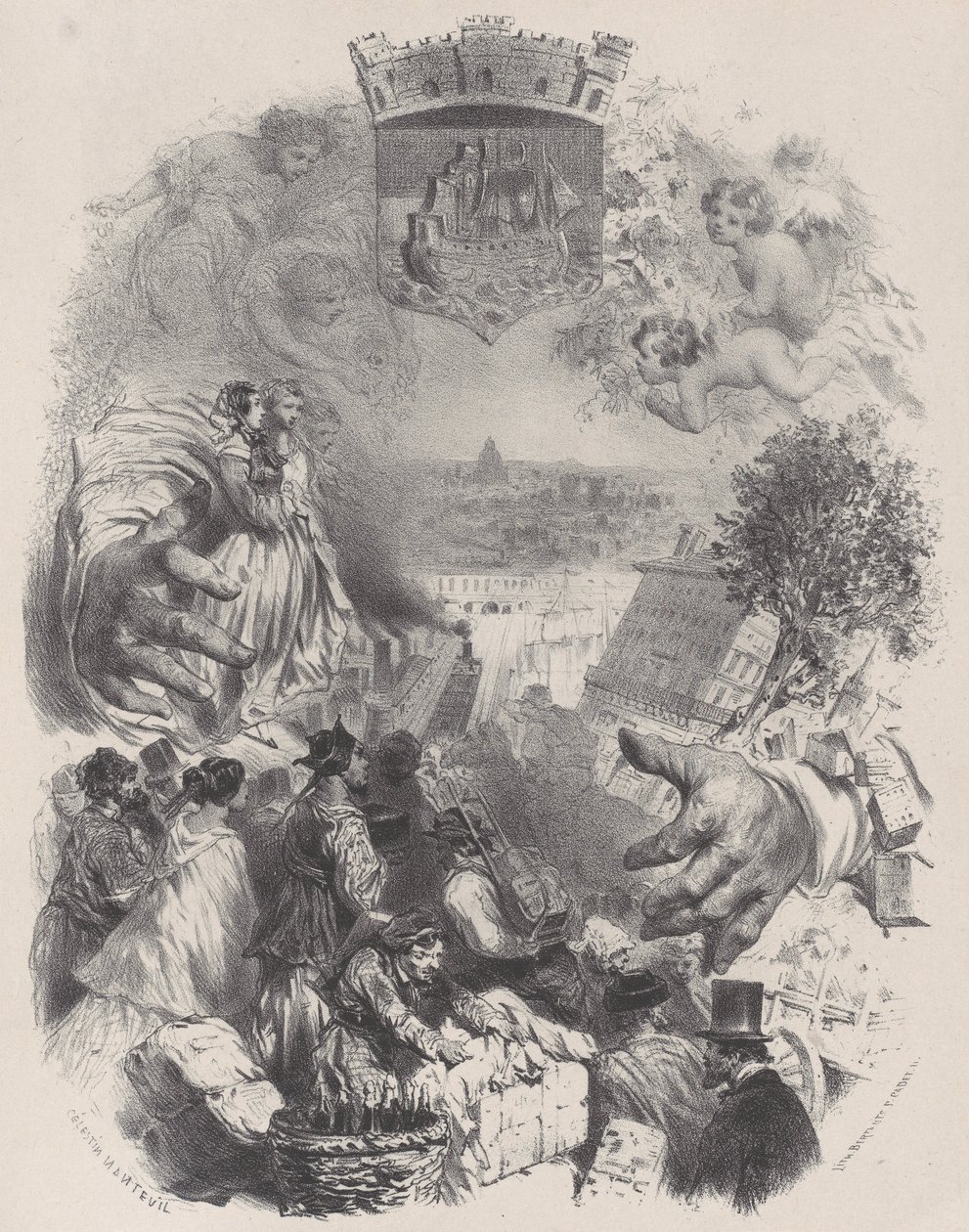 Page de titre pour Les Artistes Anciens & Modernes, Vol. IX - Célestin Nanteuil