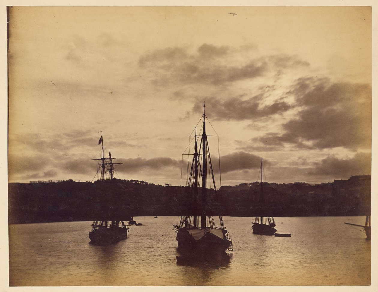 Scène nocturne dans le port - Col. Henry Stuart Wortley