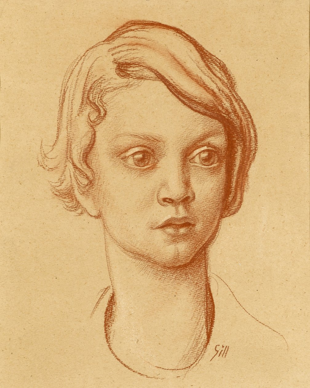 Portrait de Sue Lethbridge, vers 1935 - Colin Unwin Gill