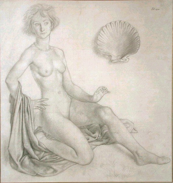 Étude pour Vénus et Cupidon - Colin Unwin Gill