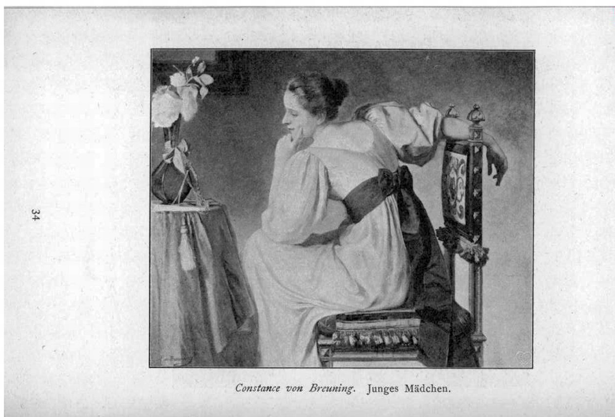 Jeune fille - Constance von Breuning