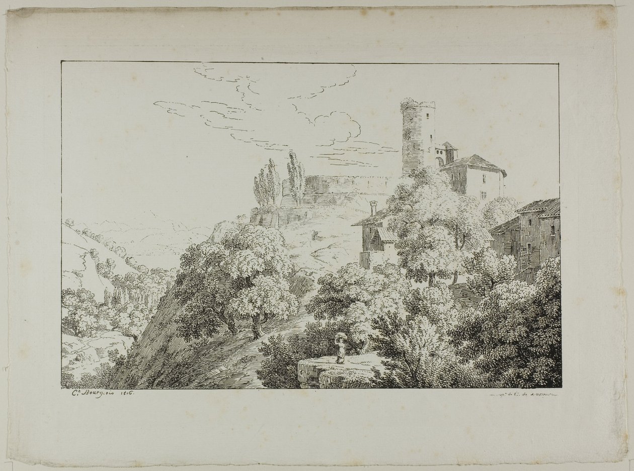 Paysage - Constant Bourgeois
