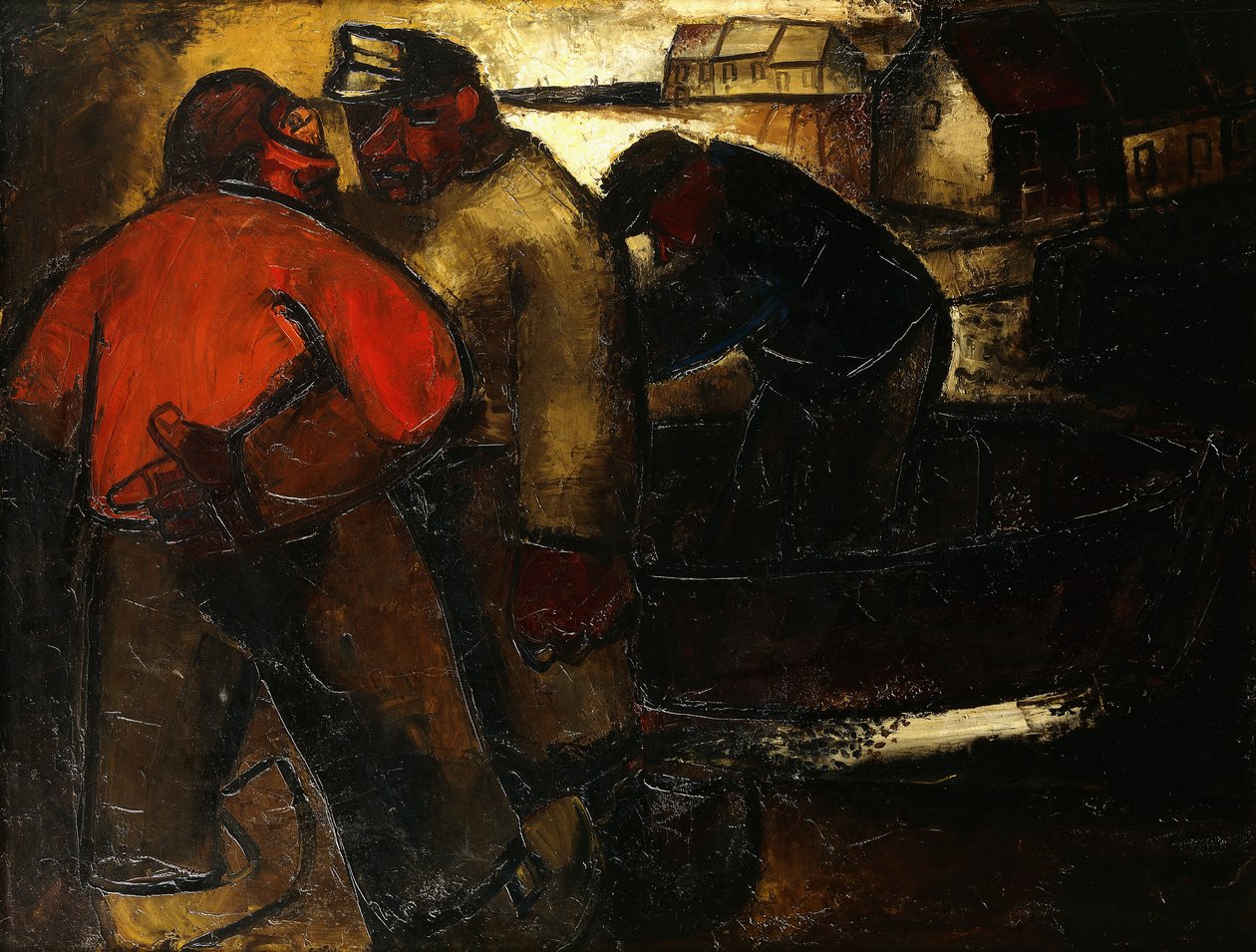 Les Pêcheurs - Constant Permeke