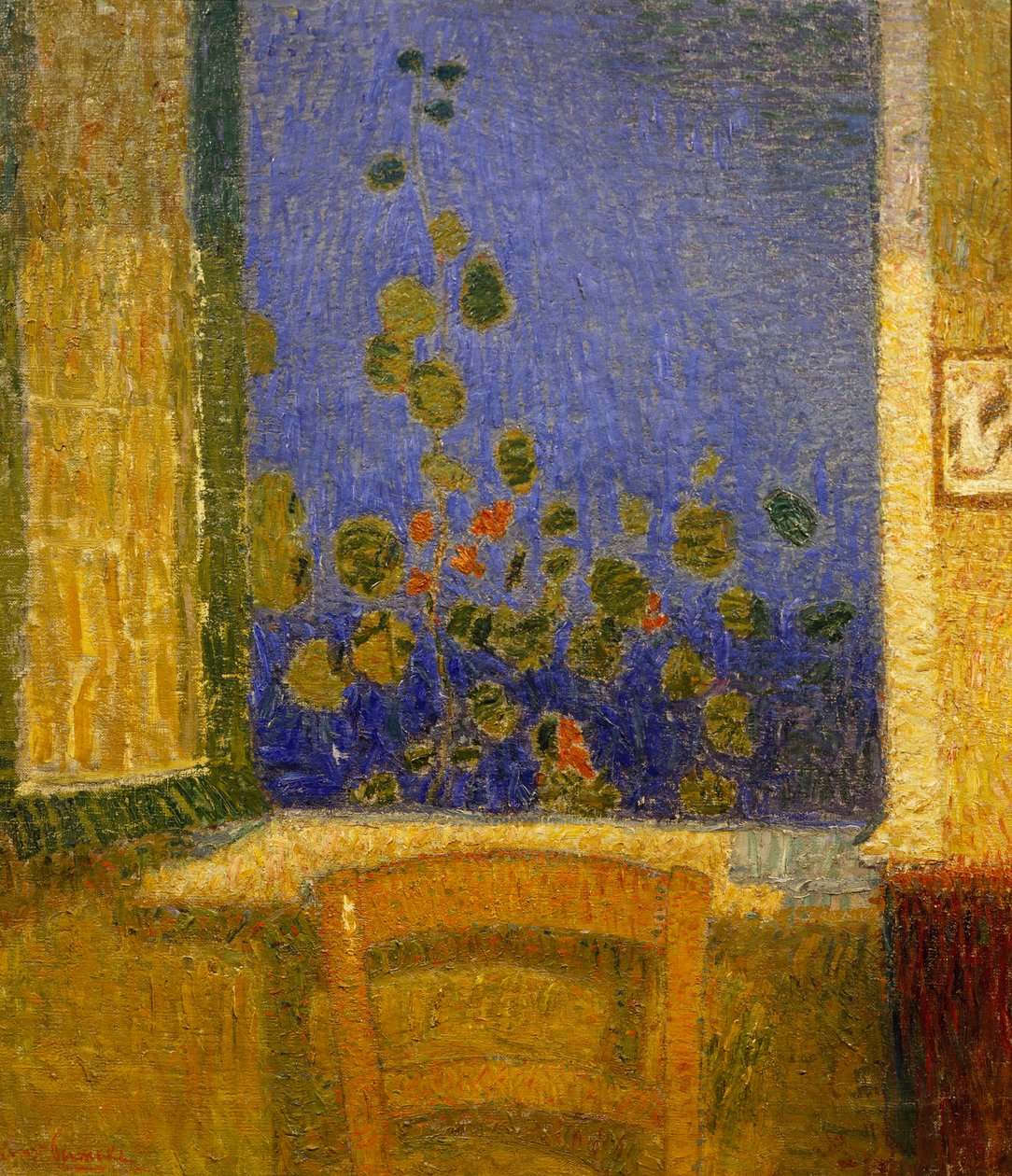Ma fenêtre au crépuscule - Constant Permeke