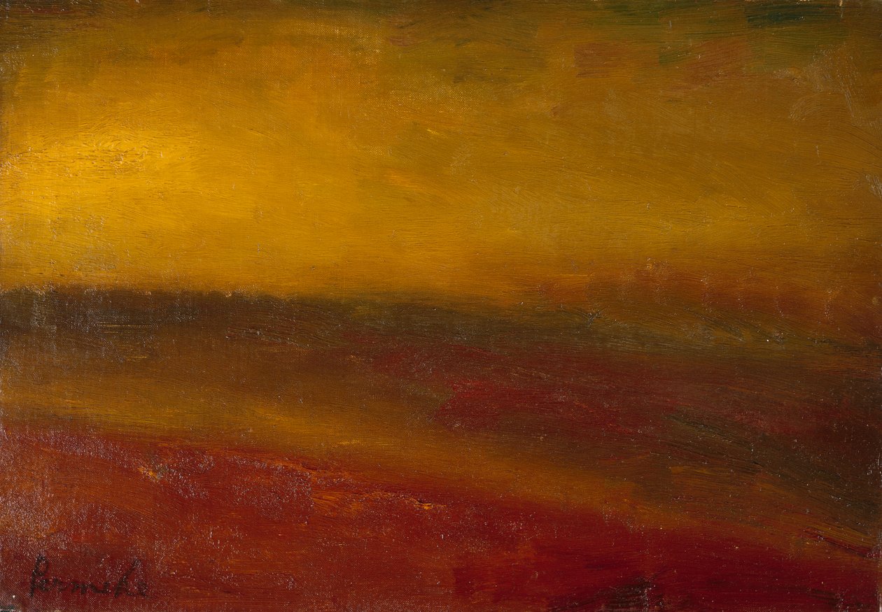 Paysage au coucher du soleil - Constant Permeke