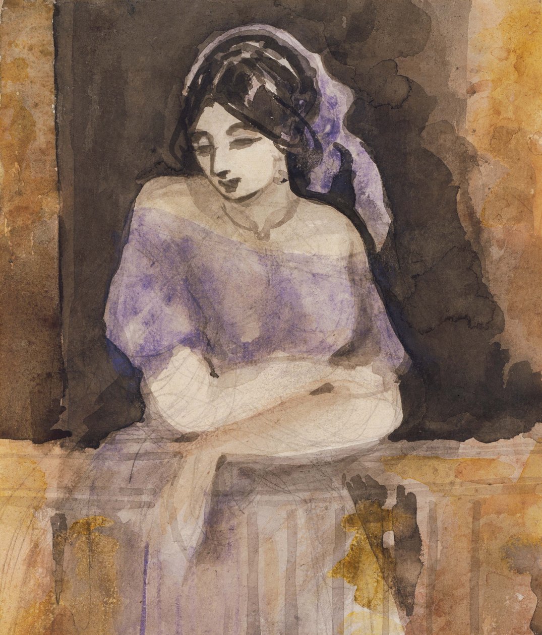 Jeune fille espagnole - Constantin Guys