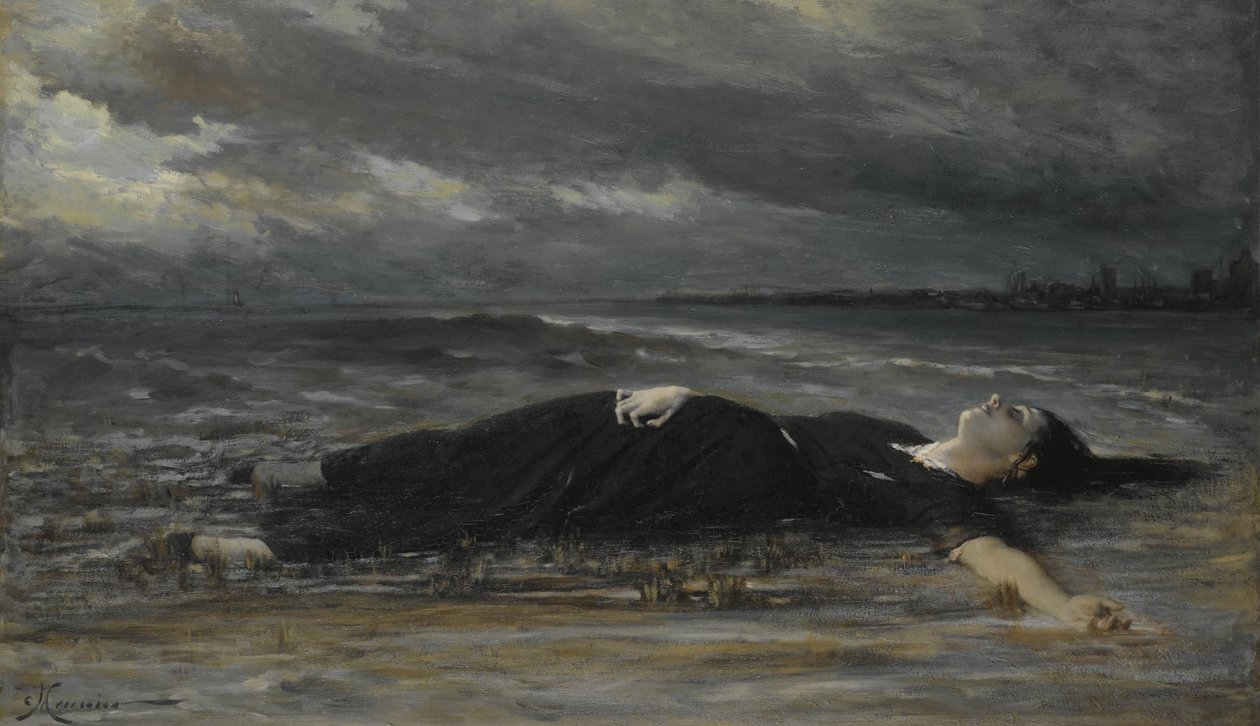 Ophélie - Constantin Emile Meunier