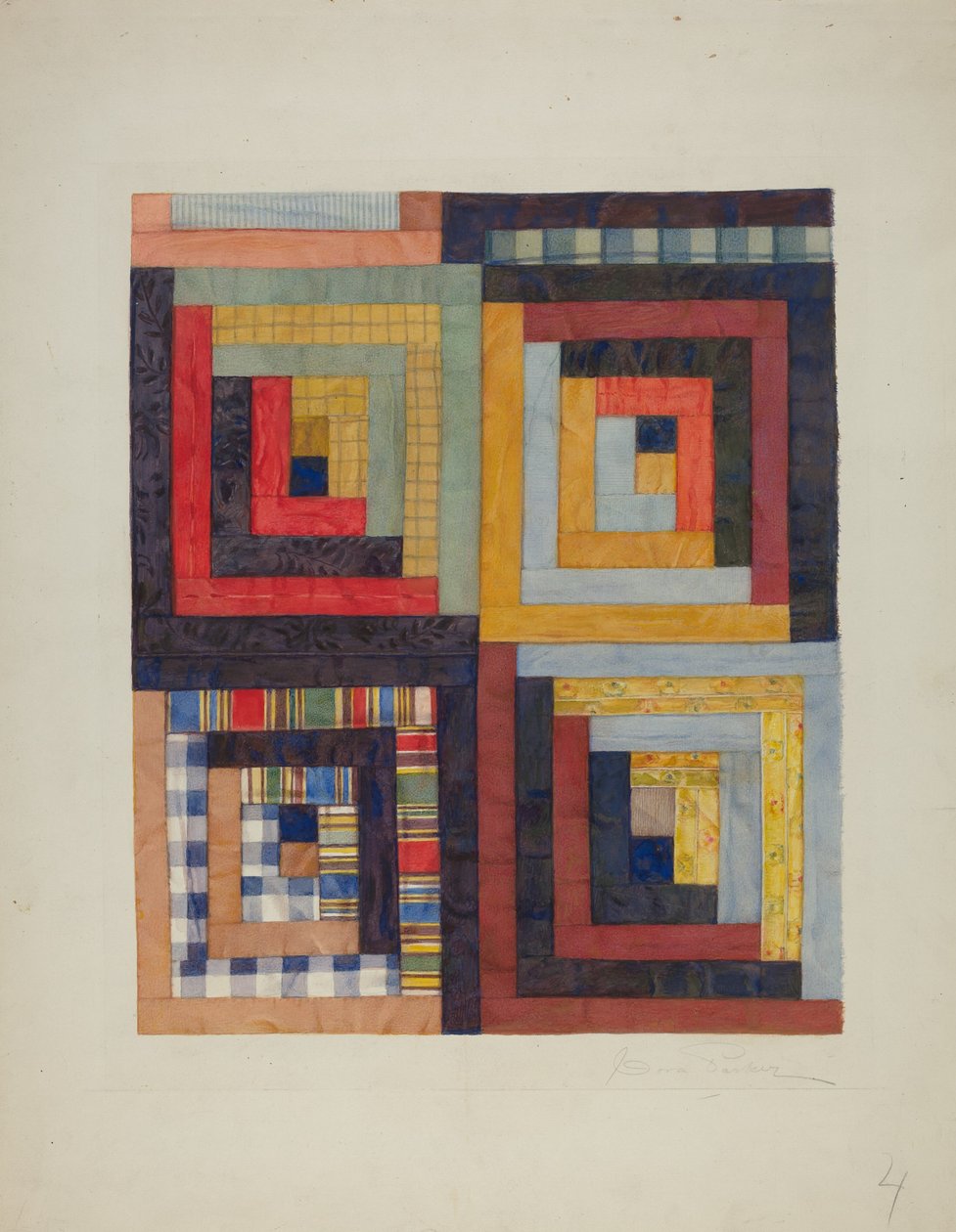 Couverture en patchwork - Cora Parker