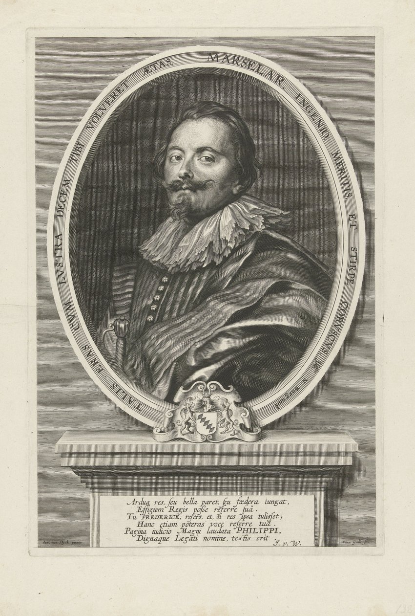 Portrait de Frederick de Marselaer - Cornelis Galle the Elder