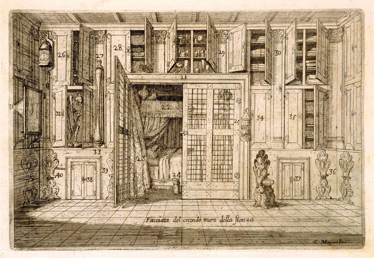 Intérieur, salon d