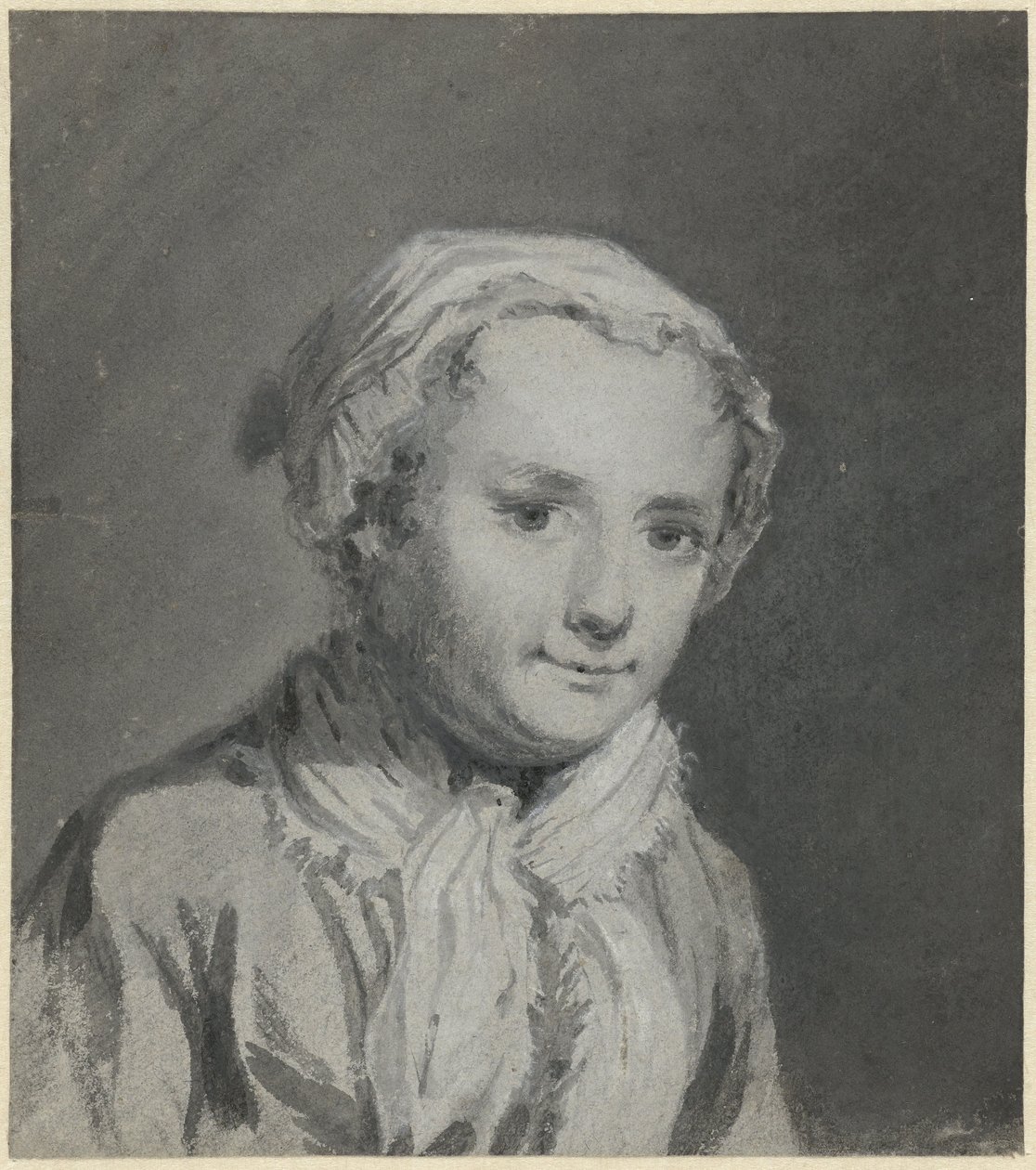 Portrait de Sara Troost - Cornelis Troost