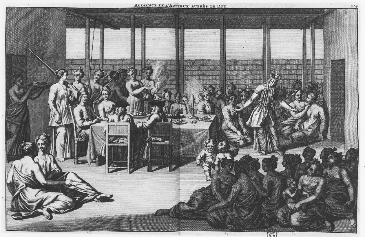 Audience donnée par le sultan de Bantam à Cornelis de Bruijn - Cornelis de Bruyn