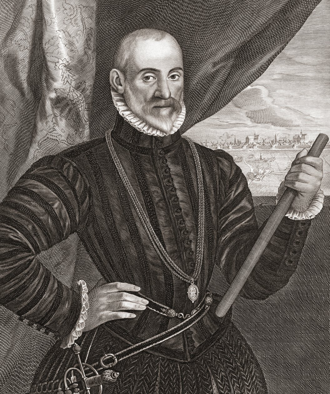 Francisco de Valdez. Portrait. - Cornelis (after) Visscher