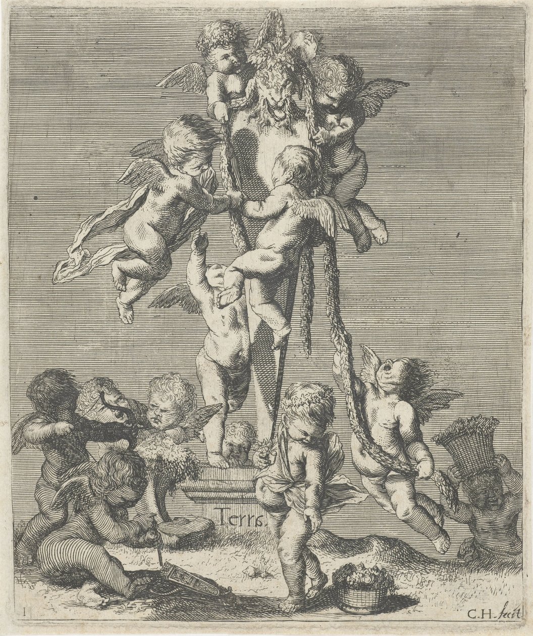Terre (Les quatre éléments) - Cornelis A. Hellemans