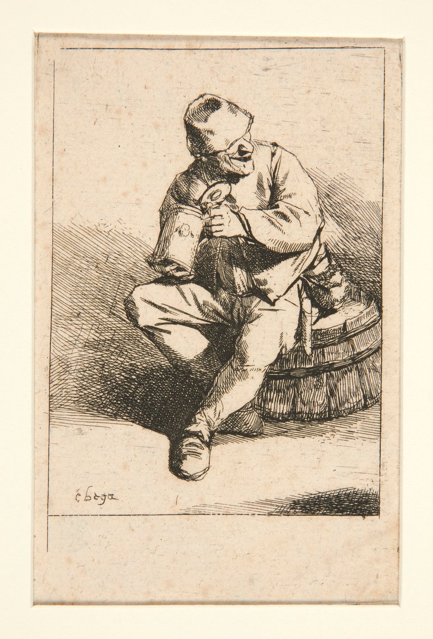 Le Buveur - Cornelis Pietersz Bega