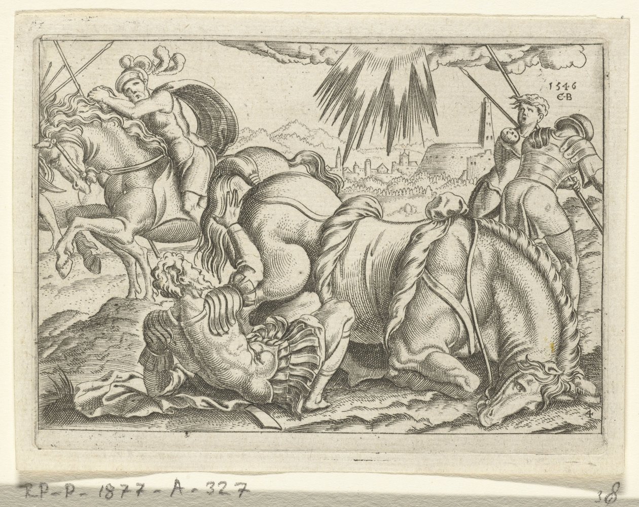Conversion de Paul - Cornelis Bos