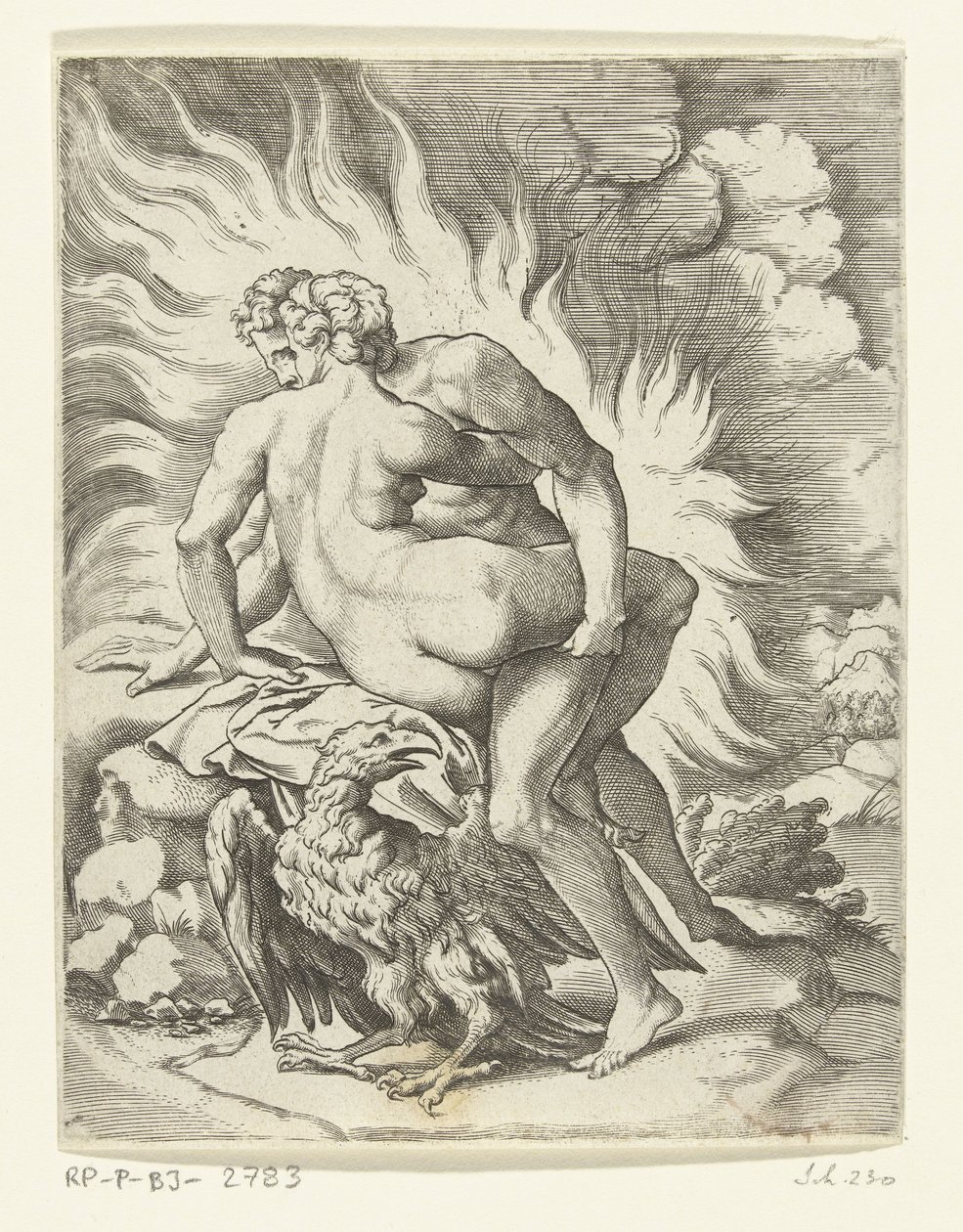 Jupiter et Égine - Cornelis Bos