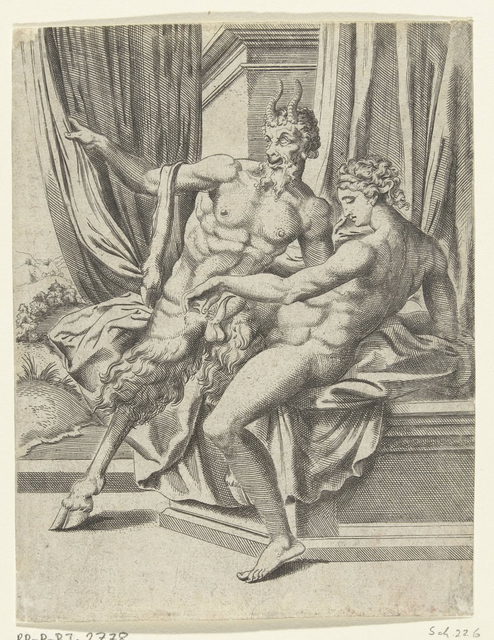 Jupiter et Antiope - Cornelis Bos