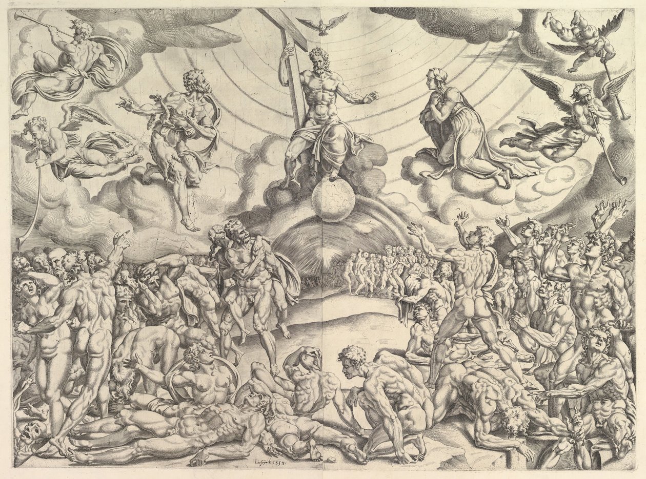 Le Jugement Dernier, vers 1548-50 - Cornelis Bos