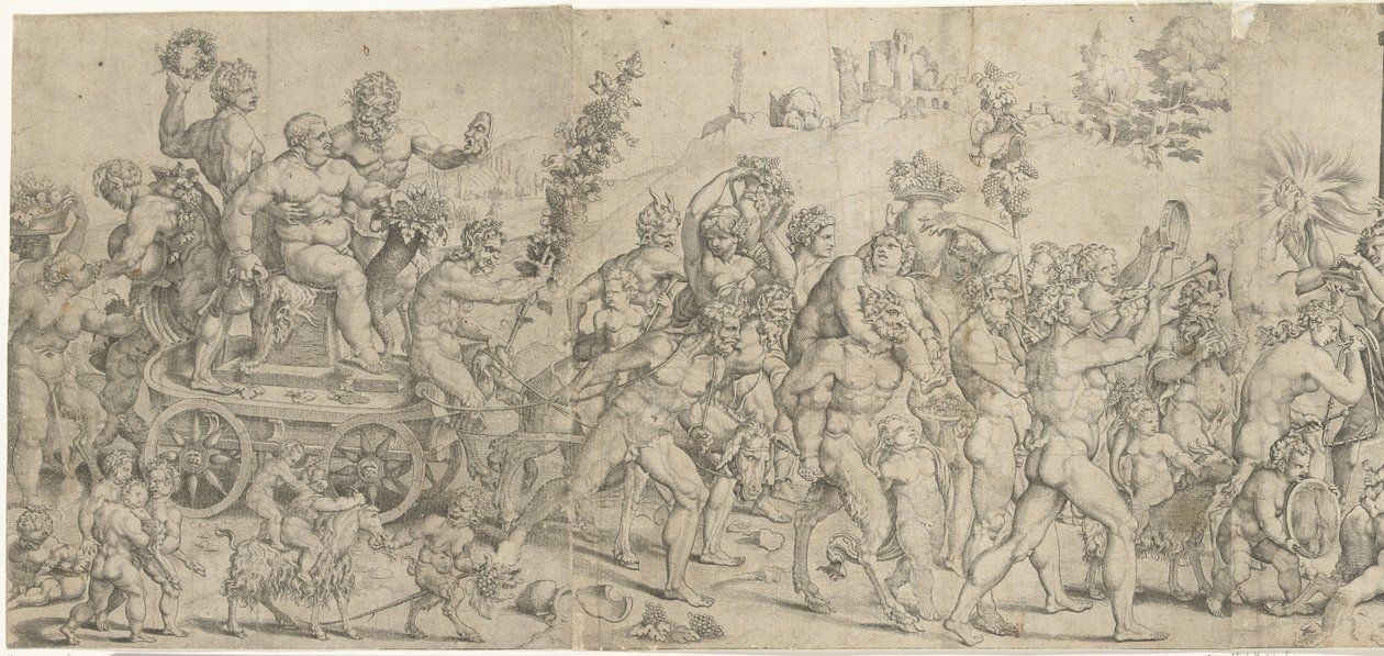 Triomphe de Bacchus - Cornelis Bos