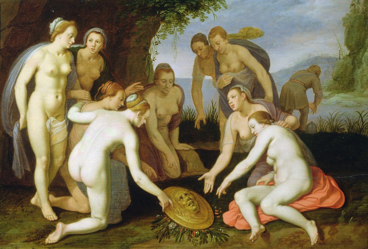Une scène de la légende de Persée et Andromède - Cornelis Cornelisz van Haarlem