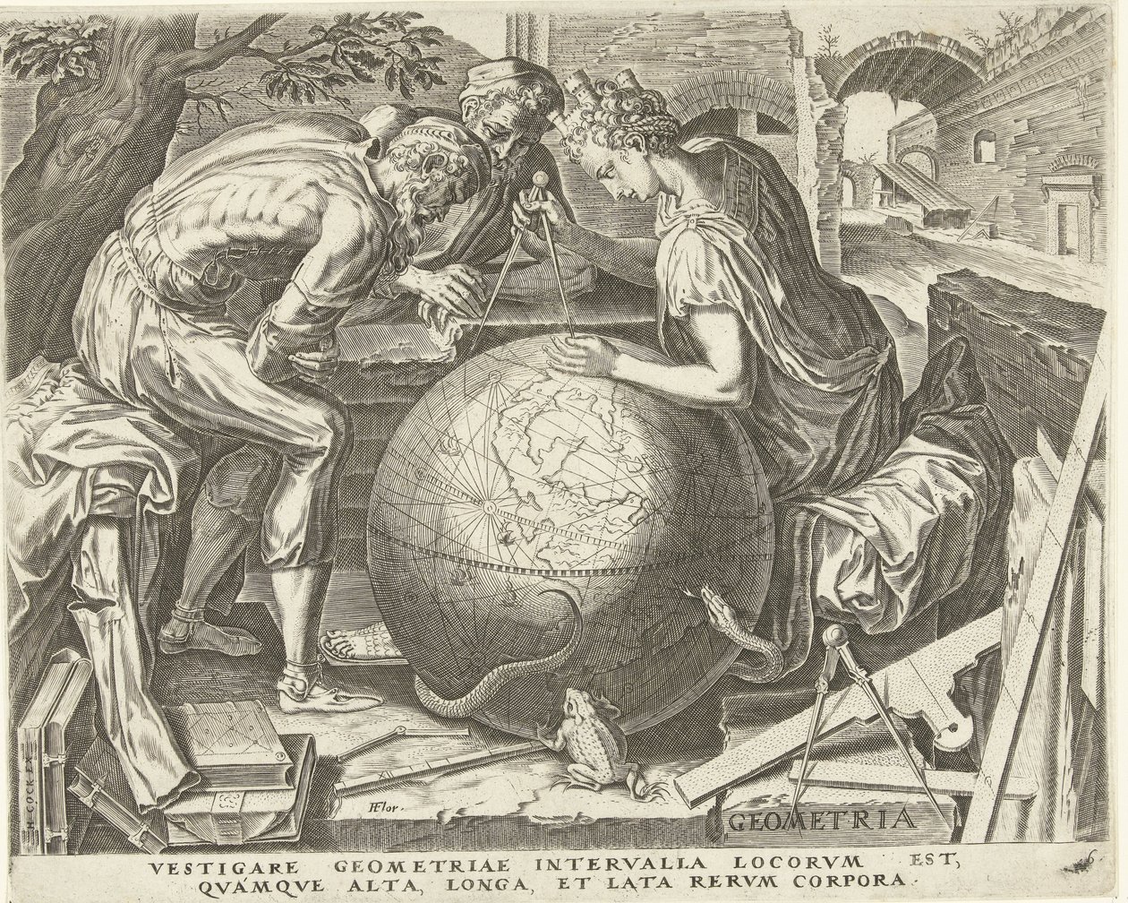 Géométrie (Artes Liberales) - Cornelis Cort