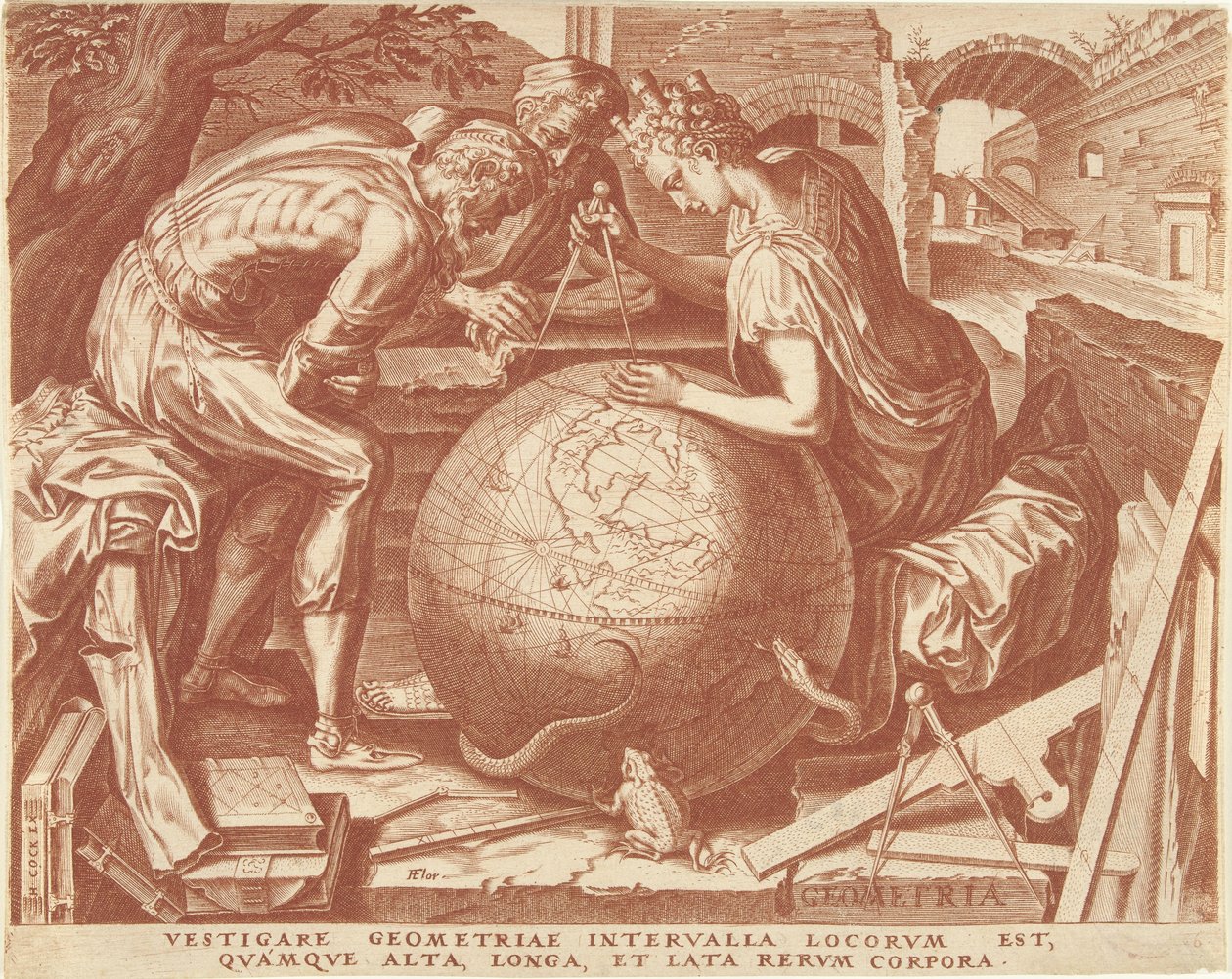 Géométrie - Cornelis Cort