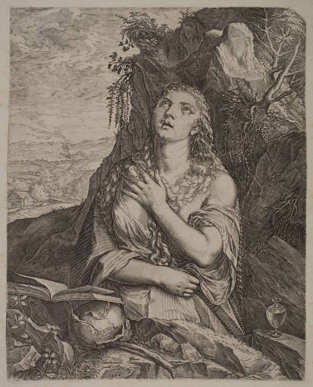 Sainte Marie Madeleine pénitente - Cornelis Cort