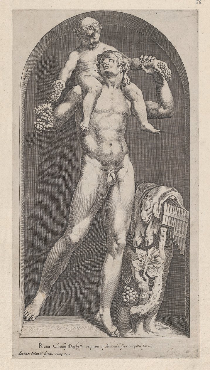Speculum Romanae Magnificentiae : Bacchus sur les épaules d