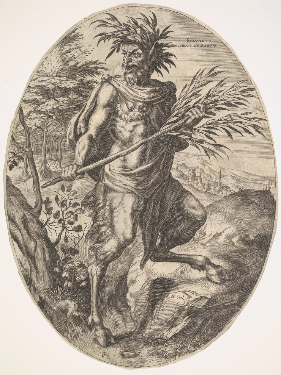 Sylvanus des Dieux ruraux, 1565 - Cornelis Cort