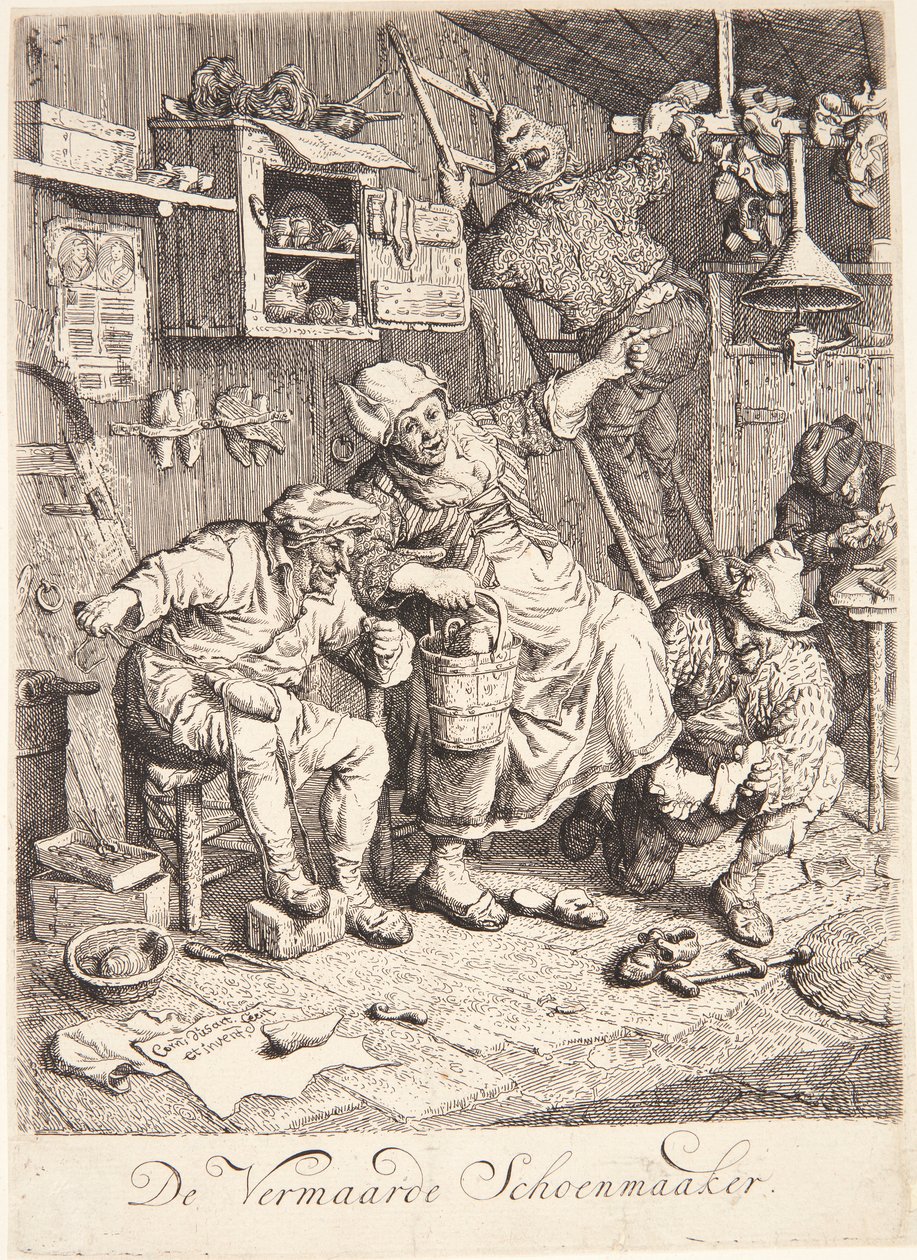 Un cordonnier - Cornelis Dusart