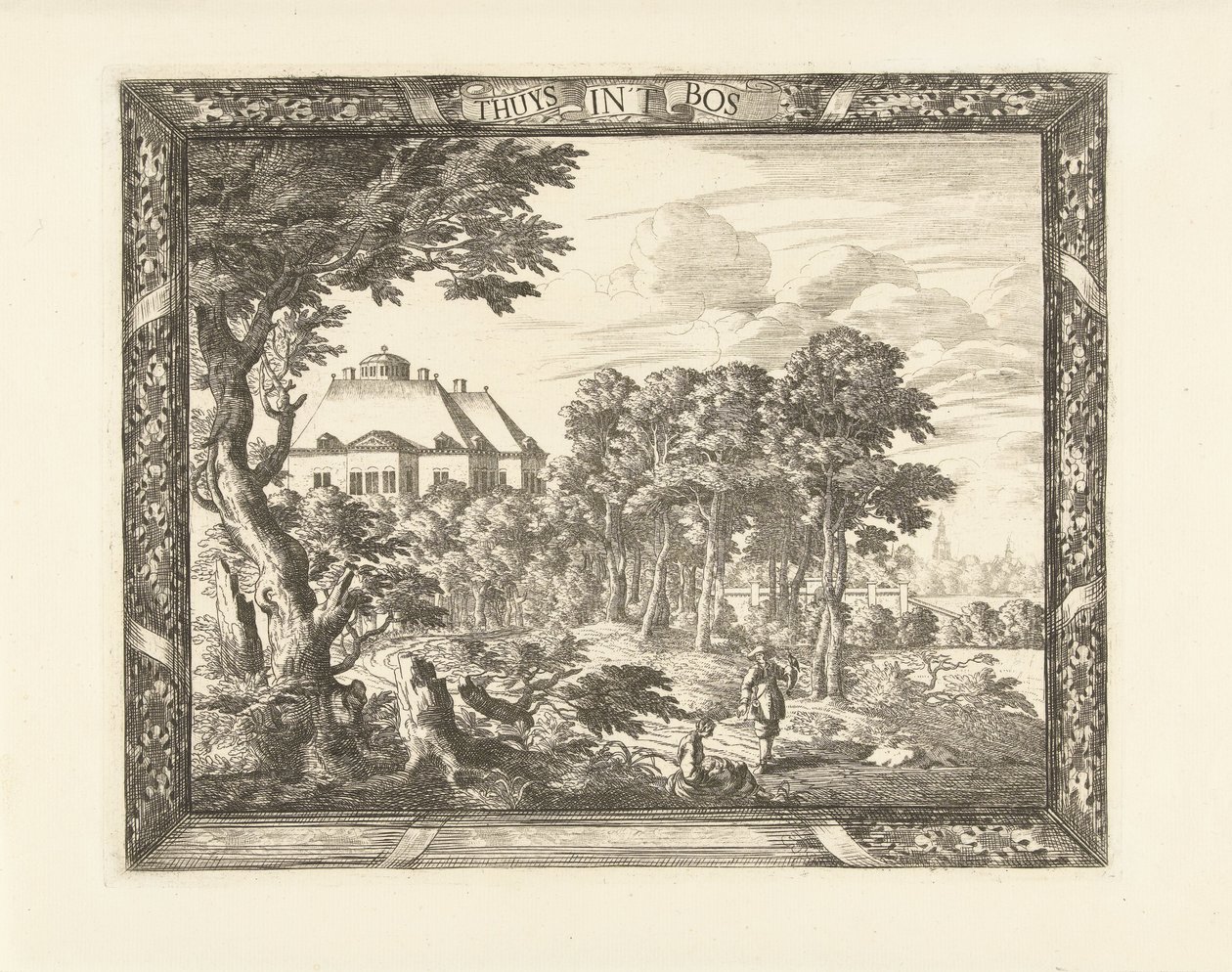 Vue de Huis ten Bosch - Cornelis Elandts