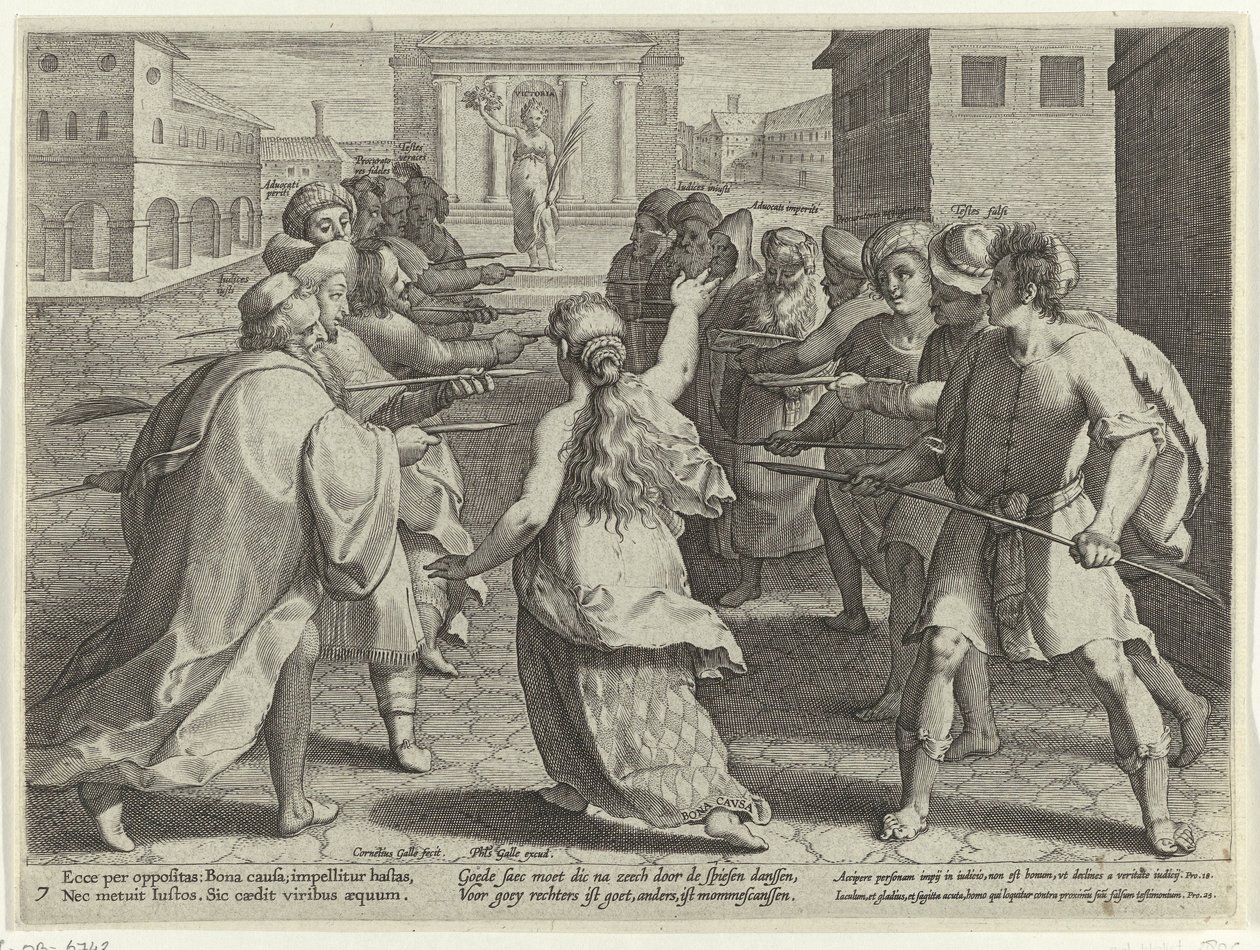 Les dangers du procès (Abus dans la procédure) - Cornelis Galle (I)