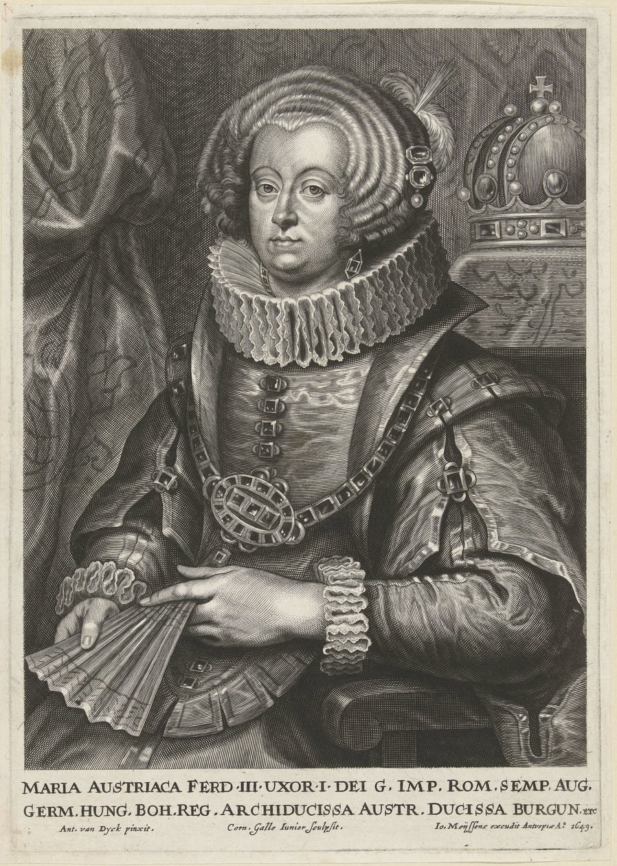 Portrait de Maria Anna d