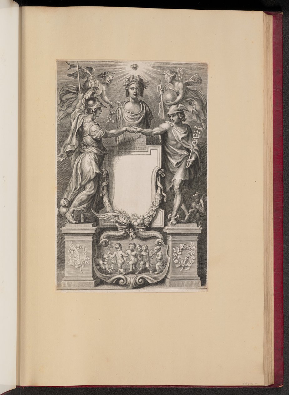 Page de titre pour Frederik de Marselaer, Legatvs - Cornelis Galle II after Sir Peter Paul Rubens