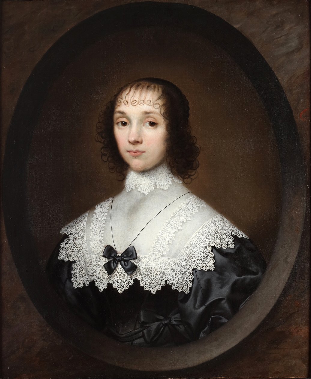 Portrait de Lady Waterpark - Cornelis Janssens van Ceulen
