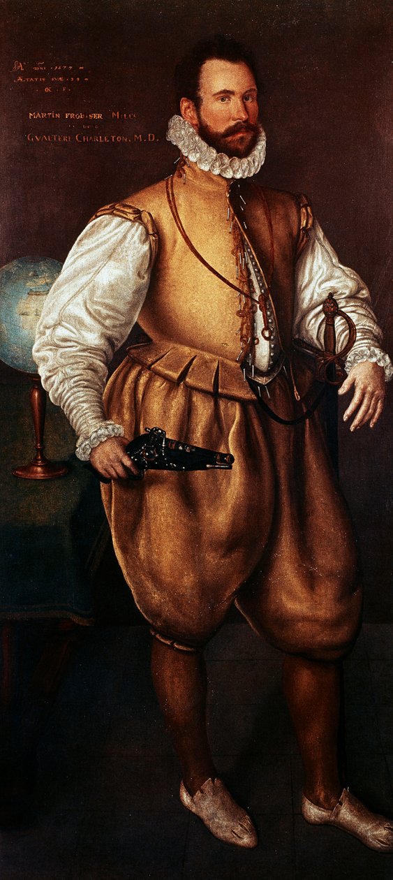 Portrait de Martin Frobisher - Cornelis Ketel