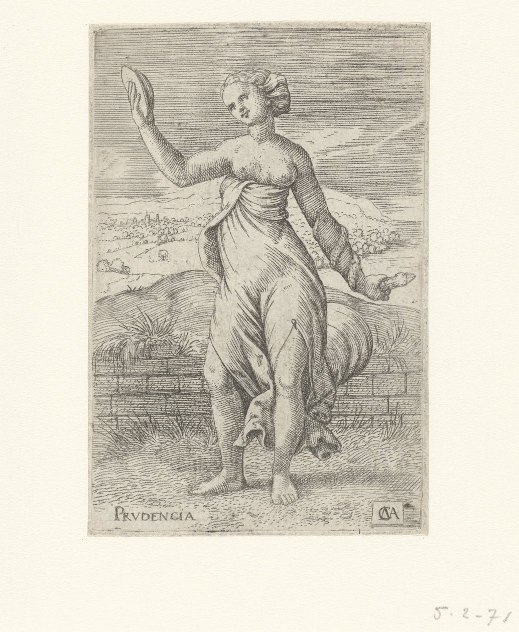 Prudence (Les vertus) - Cornelis Massijs