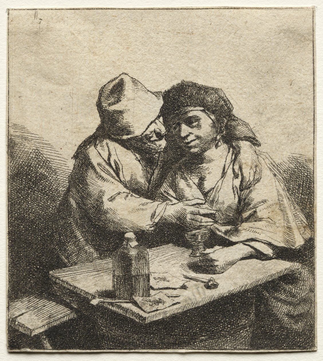 Le Couple Amoureux - Cornelis Pietersz Bega