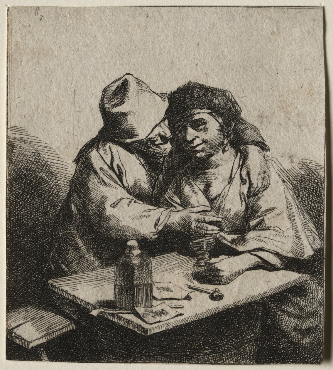 Le Couple amoureux - Cornelis Pietersz Bega