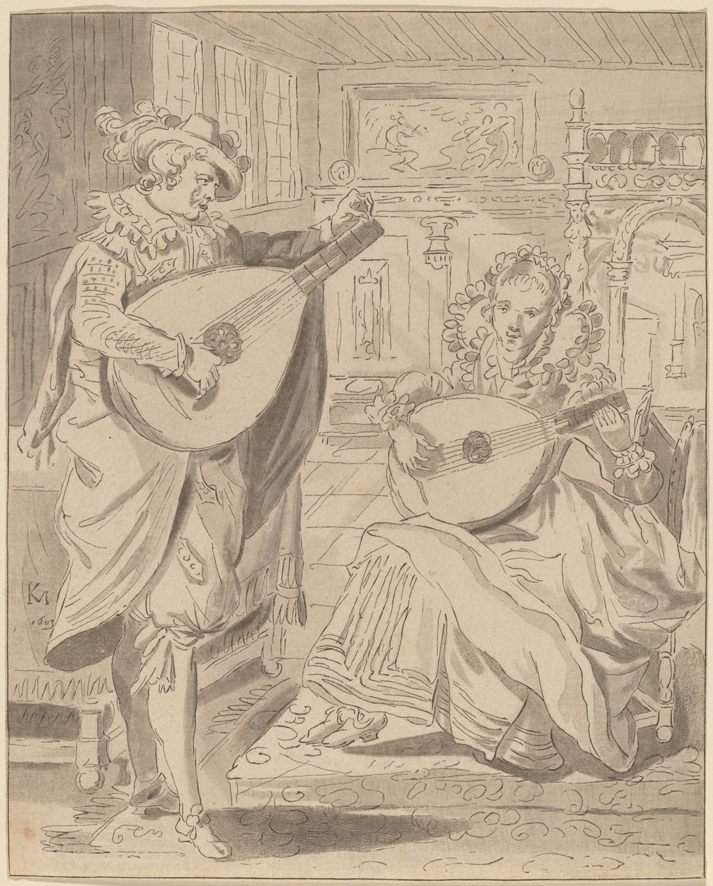 Compagnie musicale - Cornelis Ploos van Amstel