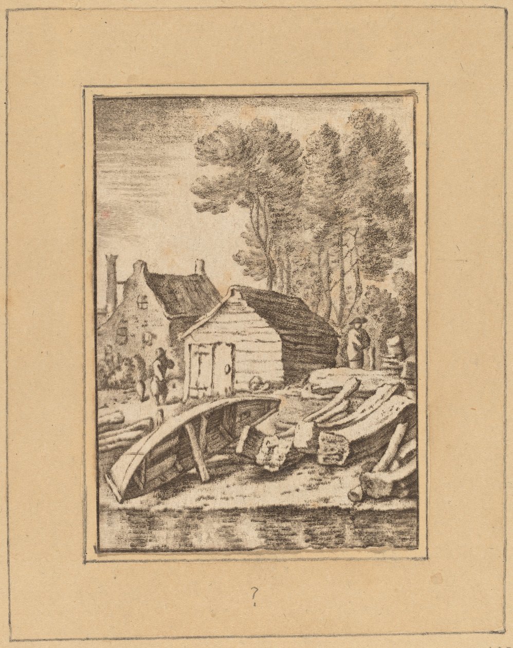 Chantier Naval, 1761, publié 1765 - Cornelis Ploos van Amstel