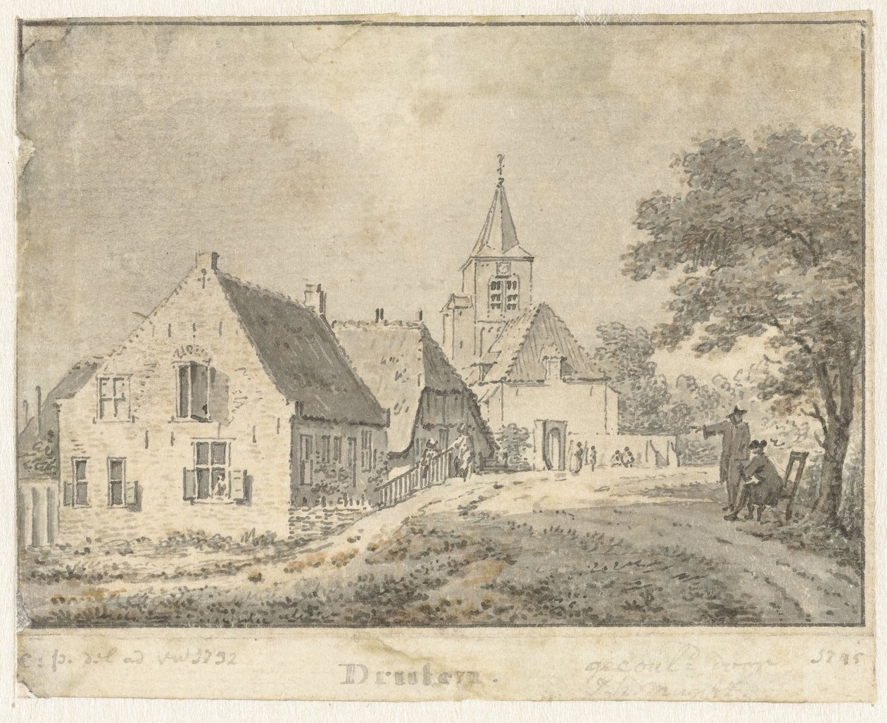 Vue de Druten - Cornelis Pronk