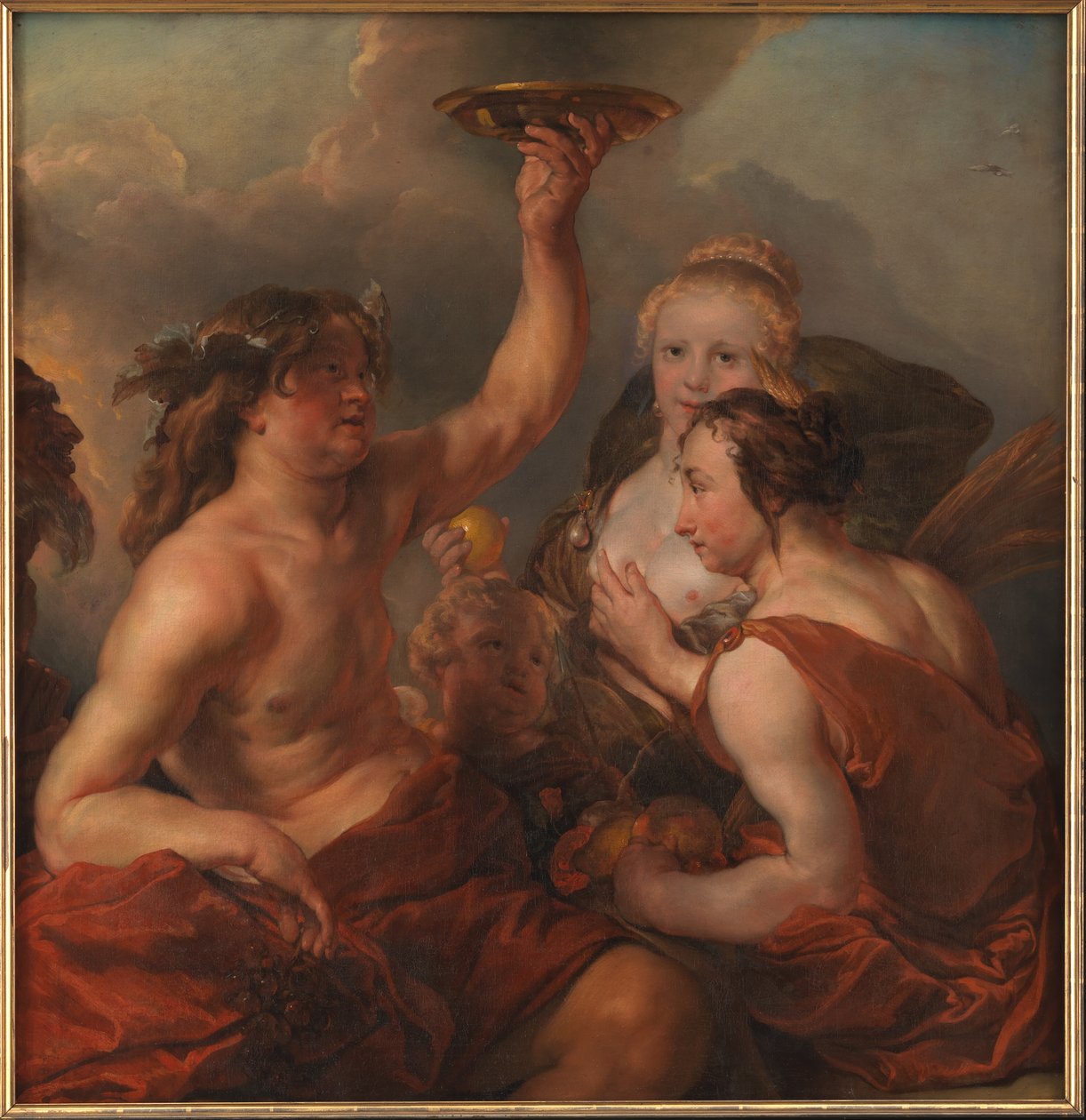 Bacchus, Cérès et Vénus - Cornelis Schut