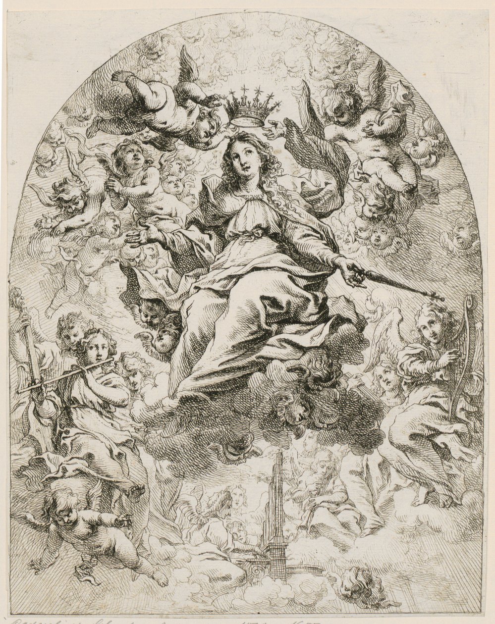 Le Couronnement de la Vierge - Cornelis Schut
