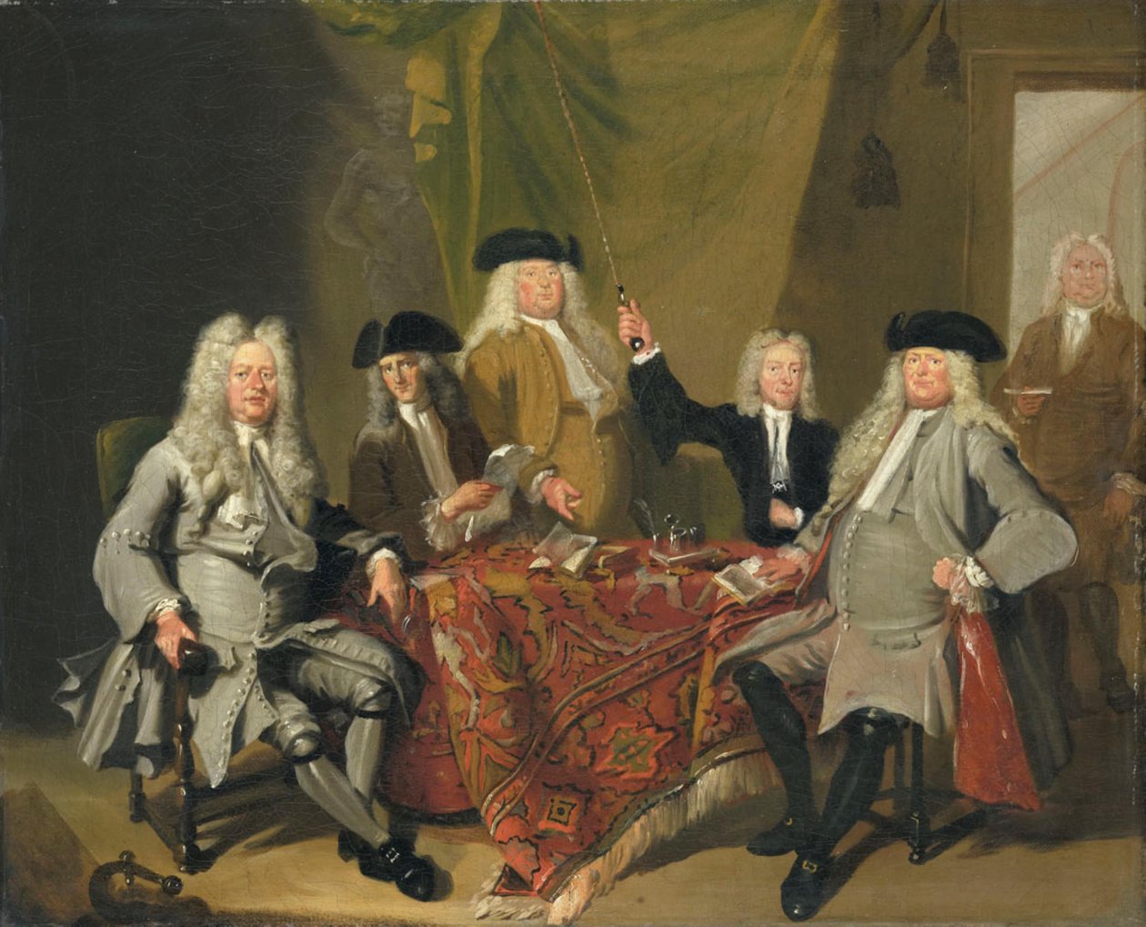 Les inspecteurs du Collegium Medicum - Cornelis Troost